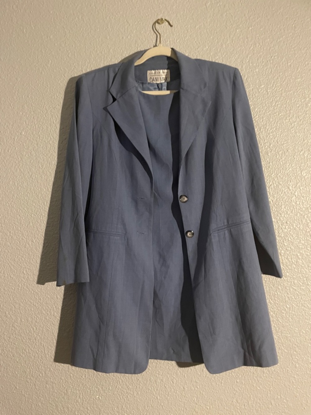 Vintage Lois Snyder blazer and dress DANI MAX edition